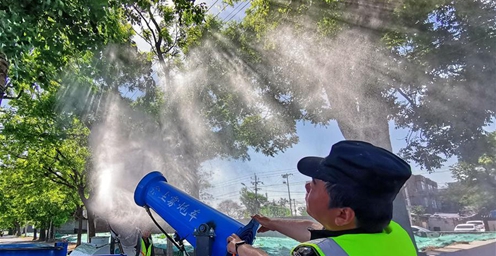 减少火灾隐患！北京：喷水雾降飞絮