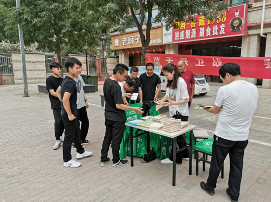 郑州市兴达路街道：环保宣传“知识点 ”  绿色生活进家门