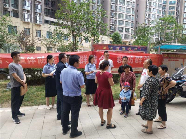 邓州：胜利派出所“走村入户进店访企”专项行动有序开展