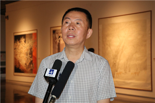 第十三届河南省优秀美术作品展开幕 千余幅作品四大展区同展