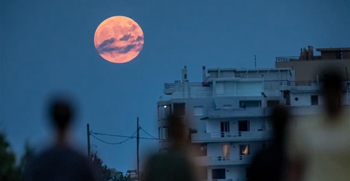 希腊观月