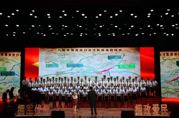 巩义市举行双拥大合唱决赛暨“最美退役军人”颁奖晚会