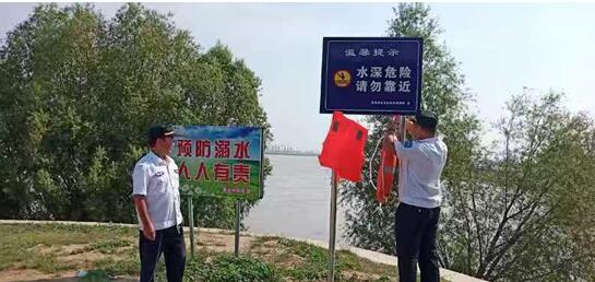 郑州市兴达路街道网格志愿者筑牢汛期“防水墙”