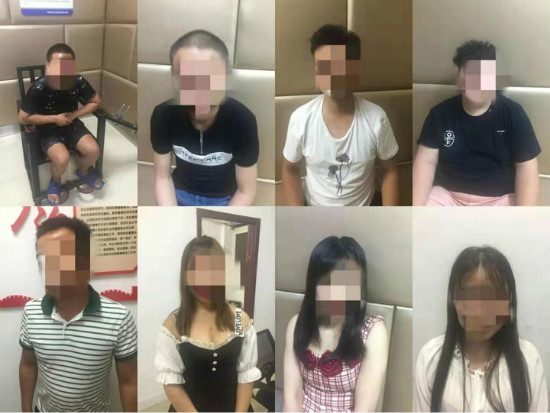 郑州嵩山路警方“风雷”行动 一周席卷涉黄人员22人