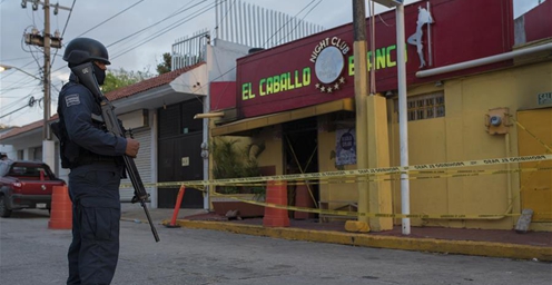 墨西哥东部酒吧纵火事件已致26死11伤