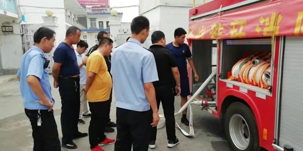 邓州：高集派出所开展消防安全培训