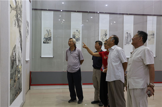 凤舞中原——周卫民、李彦书画作品展在河南大观美术馆举行