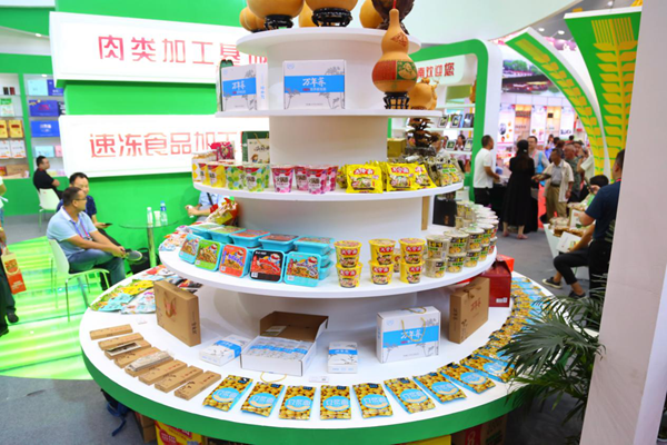 白象食品亮相第22届中国农产品加工投洽会 主打健康产品备受与会者好评