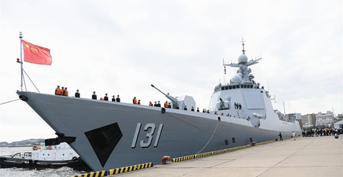 中国海军舰艇10日抵达日本将参加国际舰队阅舰式