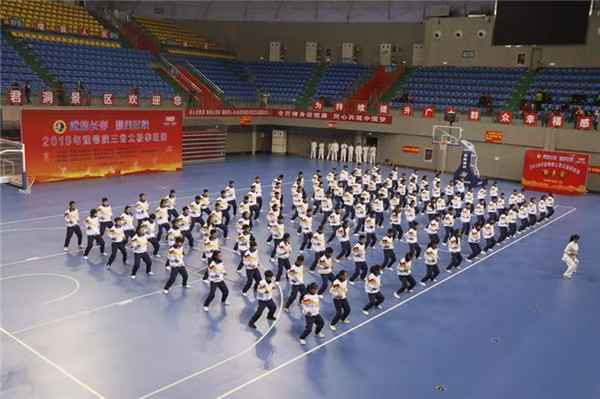 2019年豫鄂陕三省太极拳联赛在西峡圆满举行