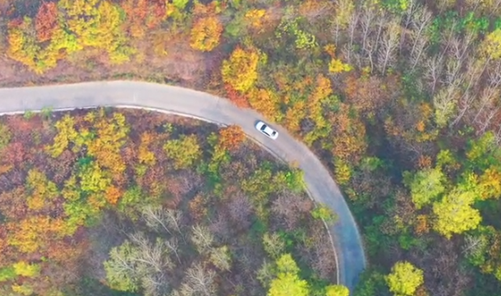 航拍：离郑州最近最美的盘山公路