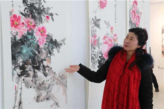 瑞鼠迎春——河南花鸟画名家邀请展在大观美术馆举行