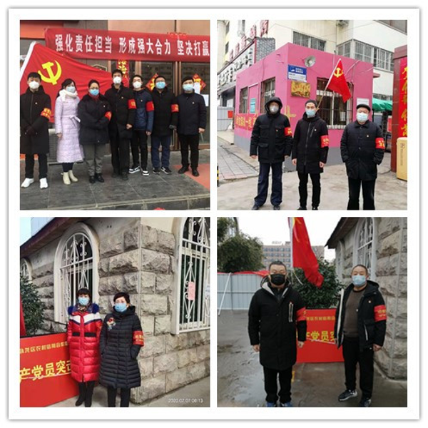 举党旗战一线 亮党徽当先锋——卧龙联社党员志愿者服务队在行动