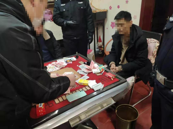 疫情防控期间社旗公安机关从严从快查处一起聚众赌博案