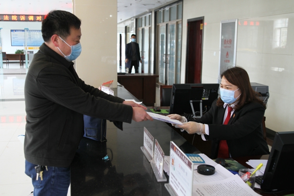 社旗法院复工进行时