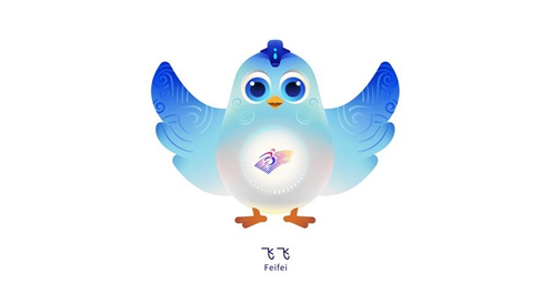 2022杭州亚残运会吉祥物发布 “飞飞”设计灵感源自“神鸟”