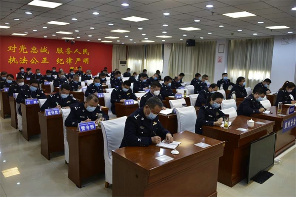 邓州市公安局召开全警实战大练兵动员部署会  