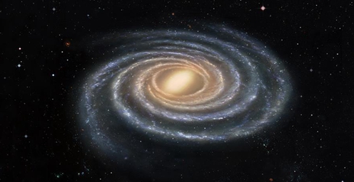 快看！中外联合团队绘制出目前最精确的银河系结构图