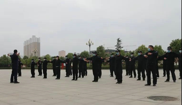 社旗县公安局举行全警实战大练兵第二期开班仪式