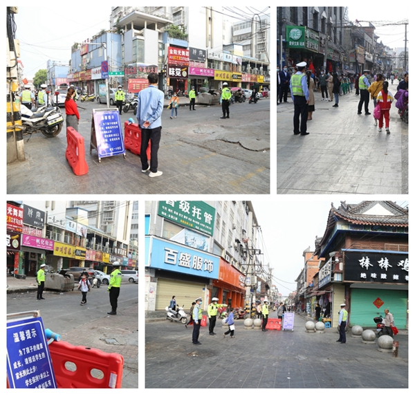 邓州警方为辖区学校返校复学护航