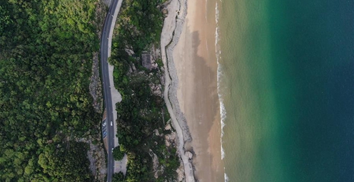 海陵岛：天蓝海碧