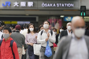 日本解除大阪等关西三地紧急状态 21日新增确诊病例34例