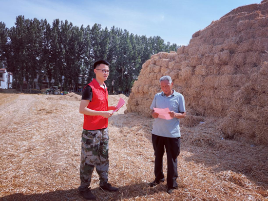 汝南县王岗镇：四个举措确保小麦秸秆堆放场防火安全