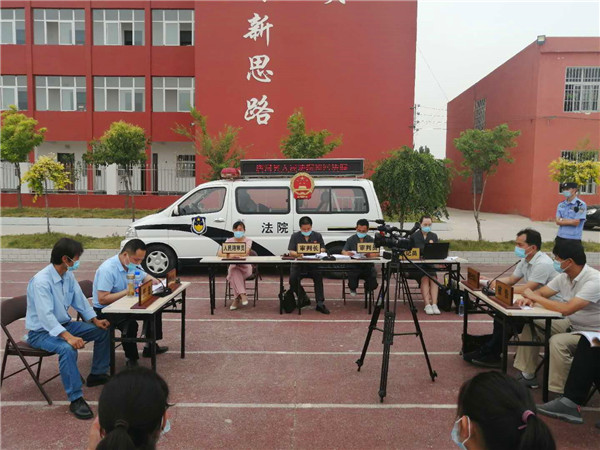 唐河县法院:释法零距离 巡回奏真章