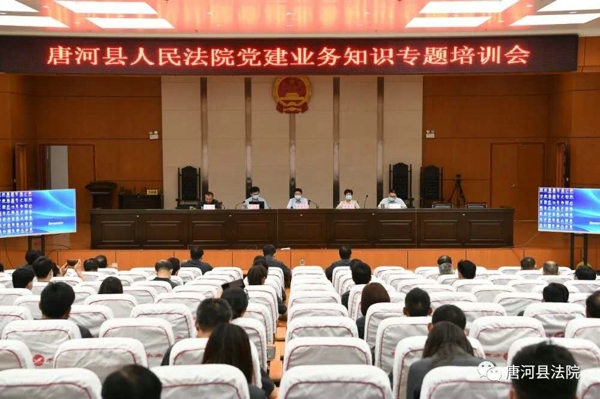 唐河县法院：开展党建业务培训，提升党建工作水平