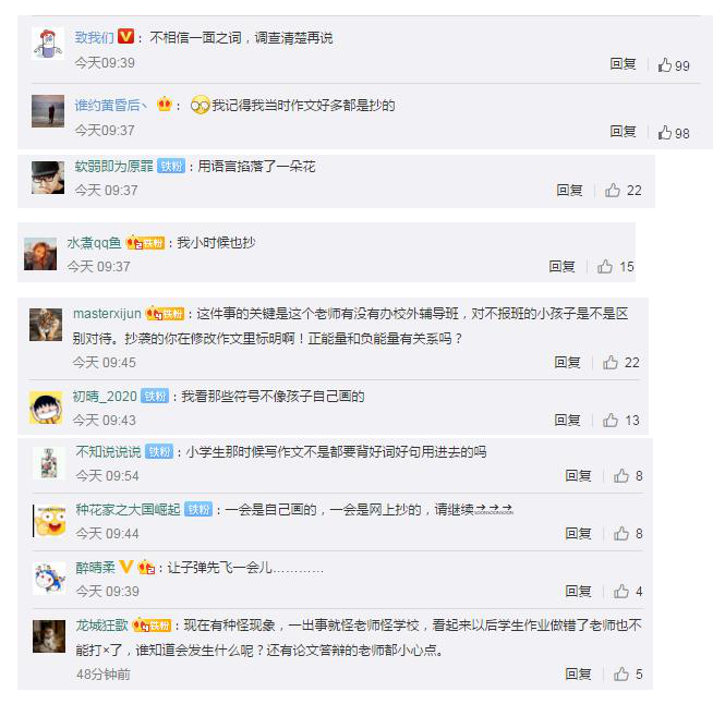 官方称坠亡小学生作文涉抄袭 网友：让子弹先飞一会儿