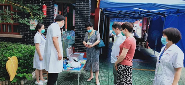 河南邓州市卫健系统积极助力高考疫情防控工作
