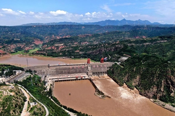 目前三门峡水库降至汛限水位以下