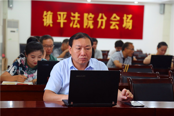 镇平县法院组织干警开展信息化培训