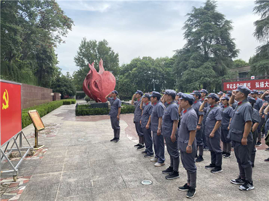 驻马店市林业局赴大别山干部学院 开展“喜迎建党99周年,不忘初心跟党走” 党性教育专题培训