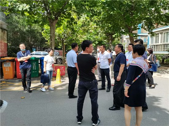 郑州市国基路街道办事处： 现场视察找差距 立行立改促提升