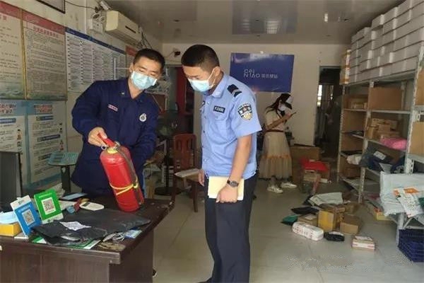 南阳消防救援支队集中开展快递行业消防安全检查