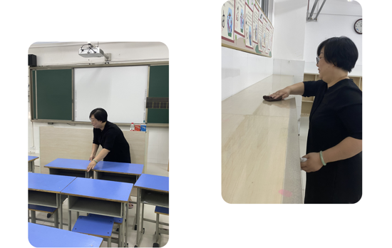 疫情防控不松懈,干净整洁迎开学——郑州高新区五龙口小学大扫除活动