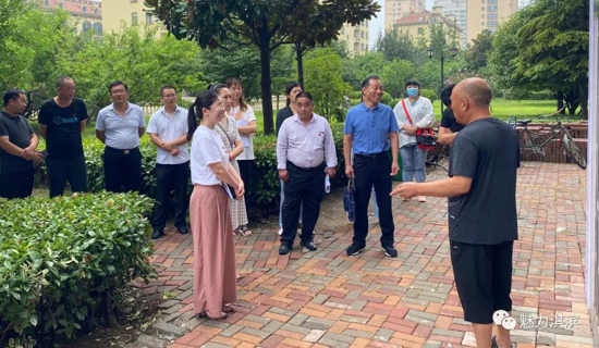 【六城联创 淇滨在行动】幸福社区创建专版开展第二次走访指导