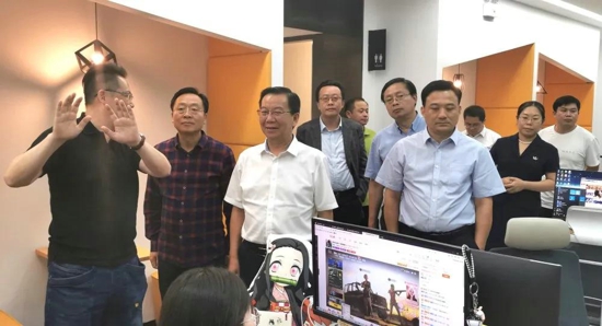 商丘市委常委、宣传部长王全周带队赴上海考察项目
