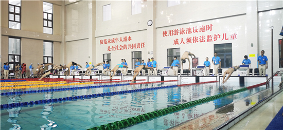 河南省青少年游泳锦标赛在西华县开赛