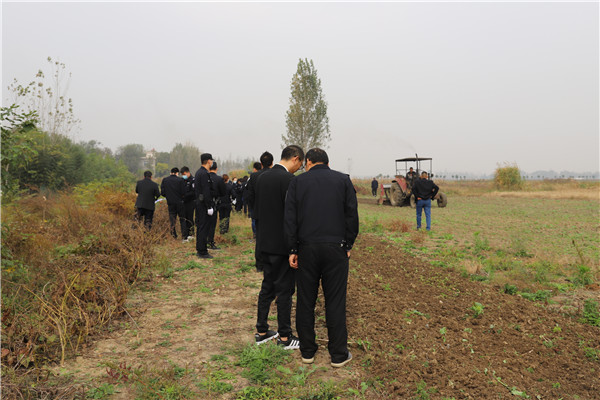 新野法院:田间地头化纠纷 强制执行护秋种