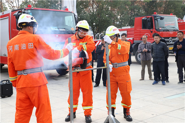 河南油田：开展“119消防宣传月”活动