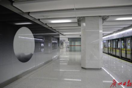 广州地铁8号线北延段今日开通 14时起正式试运营