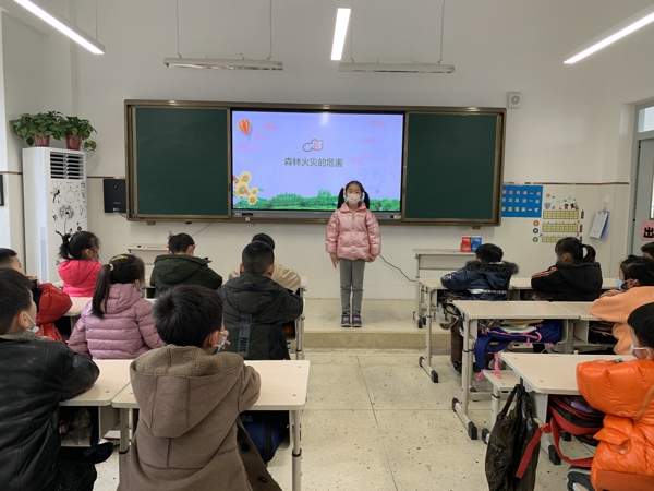 郑州管城区创新街小学：森林防火，人人有责