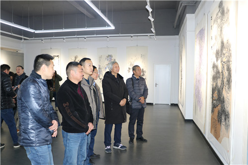 水墨之境一一孙翰林书画作品展在郑州市青少年宫展厅开幕