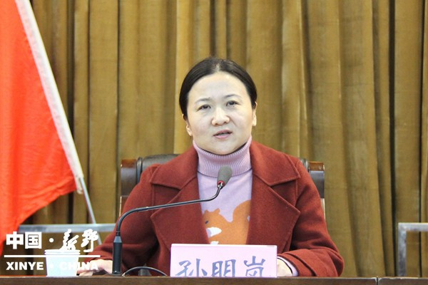 中国共产党新野县委机关代表大会召开