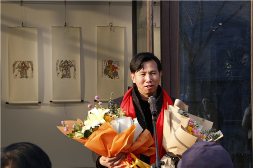 田江华人物小品观摩展在河南大观美术馆举行