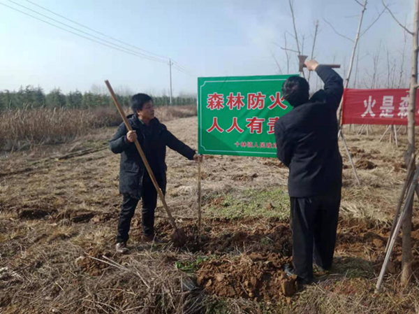 邓州市应急管理局开展森林防火隐患排查