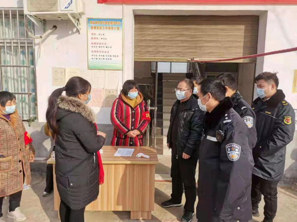 新蔡县砖店镇积极开展冬季社会治安防控工作