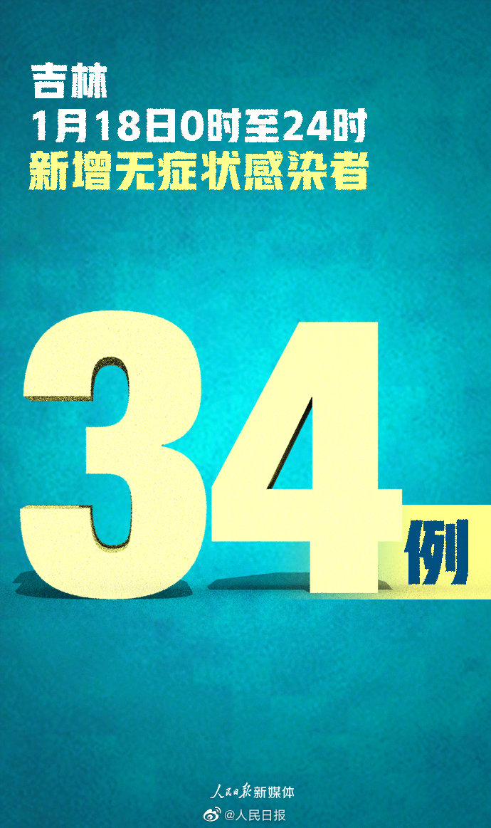 吉林新增本地确诊43例 吉林新增无症状感染者34例